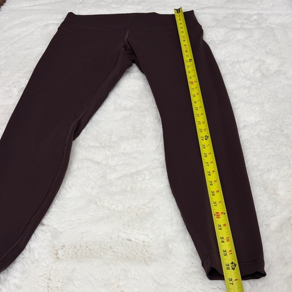 Lululemon Dark Brown High-Waisted Leggings,Size 12. - Picture 6 of 17
